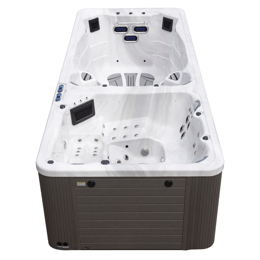 Outdoor Living Active Pro Plus - 19ft Swim Spa and Hot Tub