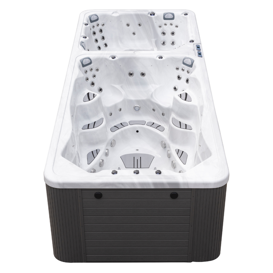 Outdoor Living Active Pro Plus - 19ft Swim Spa and Hot Tub