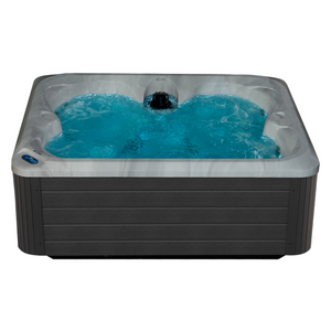 Outdoor Living Retreat - 4 Person Commercial Hot Tub with Lounger