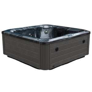 Outdoor Lagoon - 6 Person Hot Tub with Lounger