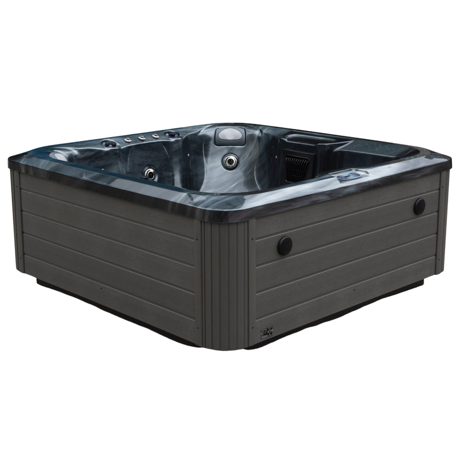 Outdoor Lagoon - 6 Person Hot Tub with Lounger