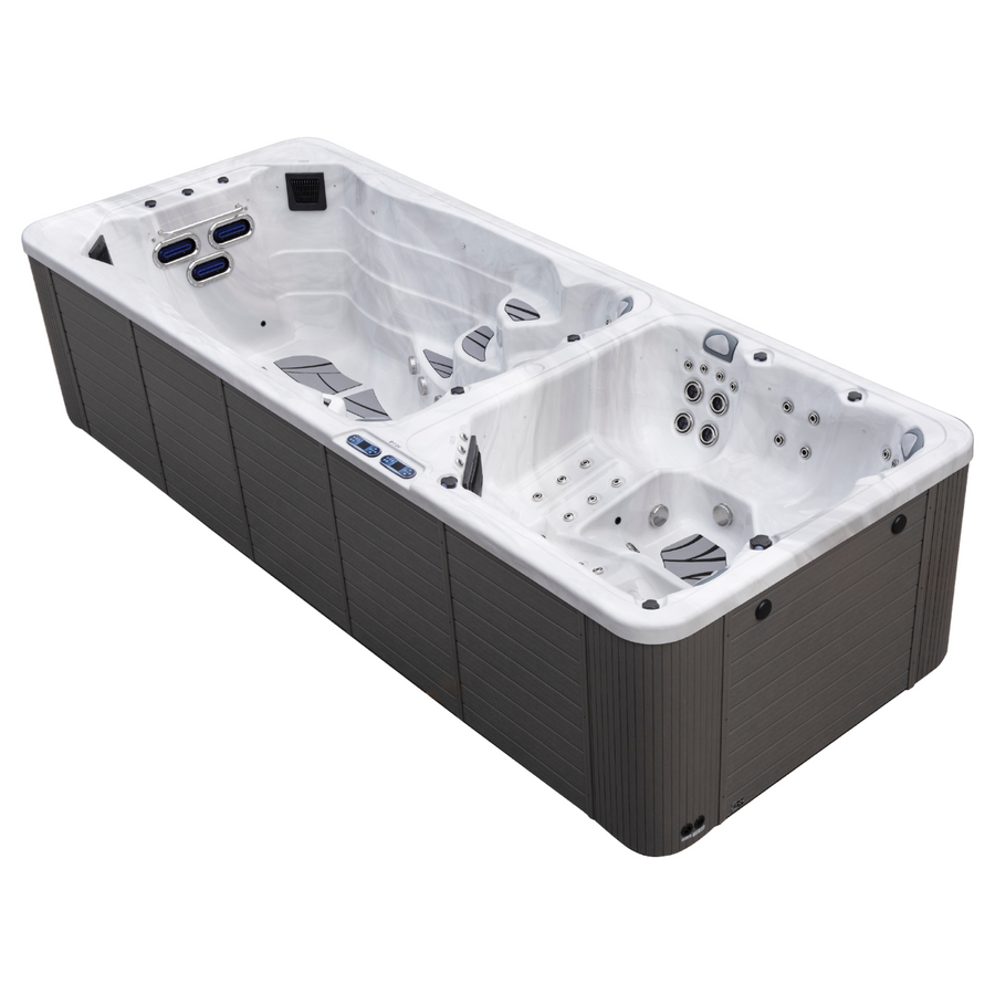 Outdoor Living Active Pro Plus - 19ft Swim Spa and Hot Tub