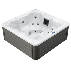 Outdoor Escape - 6 Person Commercial Hot Tub with Lounger