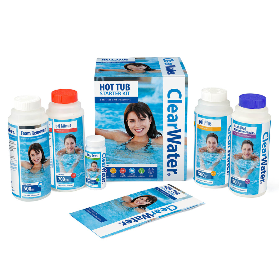 Clearwater Hot Tub Chemical Starter Kit