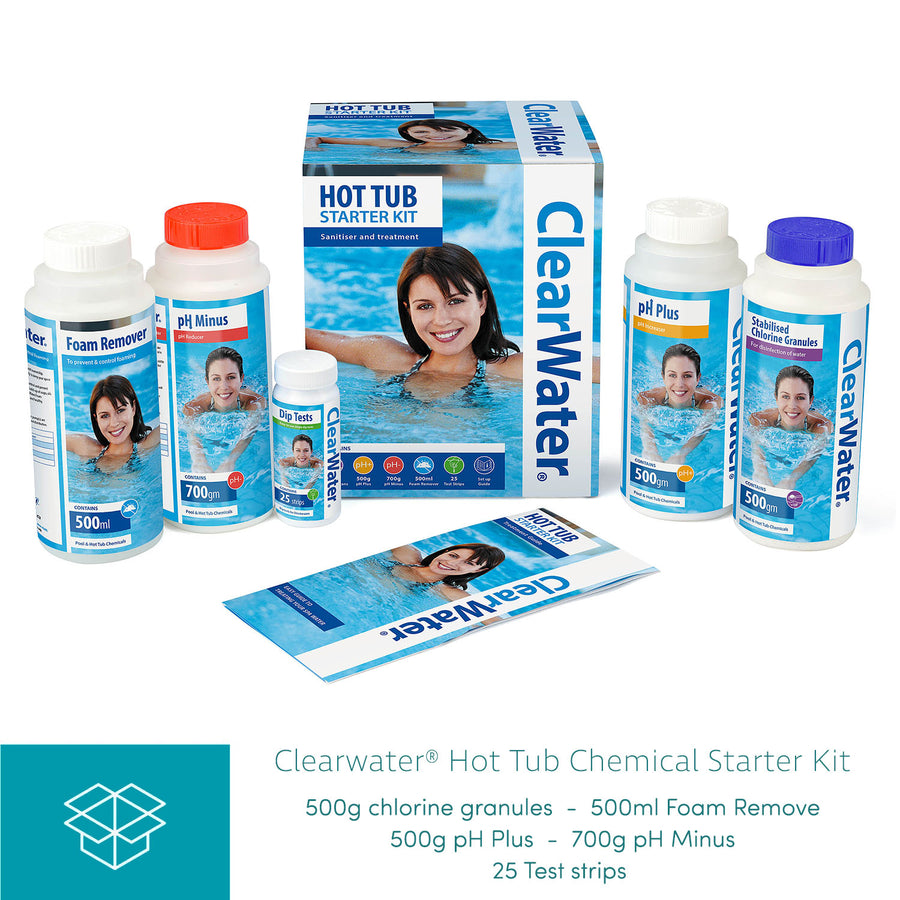 Clearwater Hot Tub Chemical Starter Kit