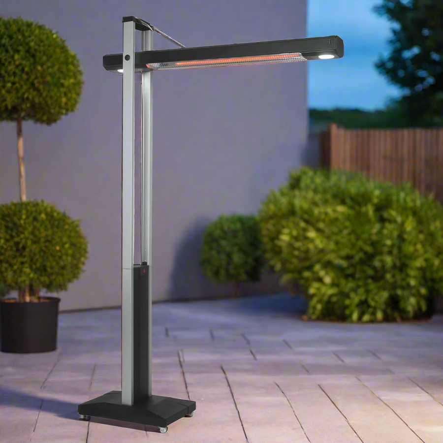 Outdoor Freestanding Electric Patio Heater with 5 Heat Settings