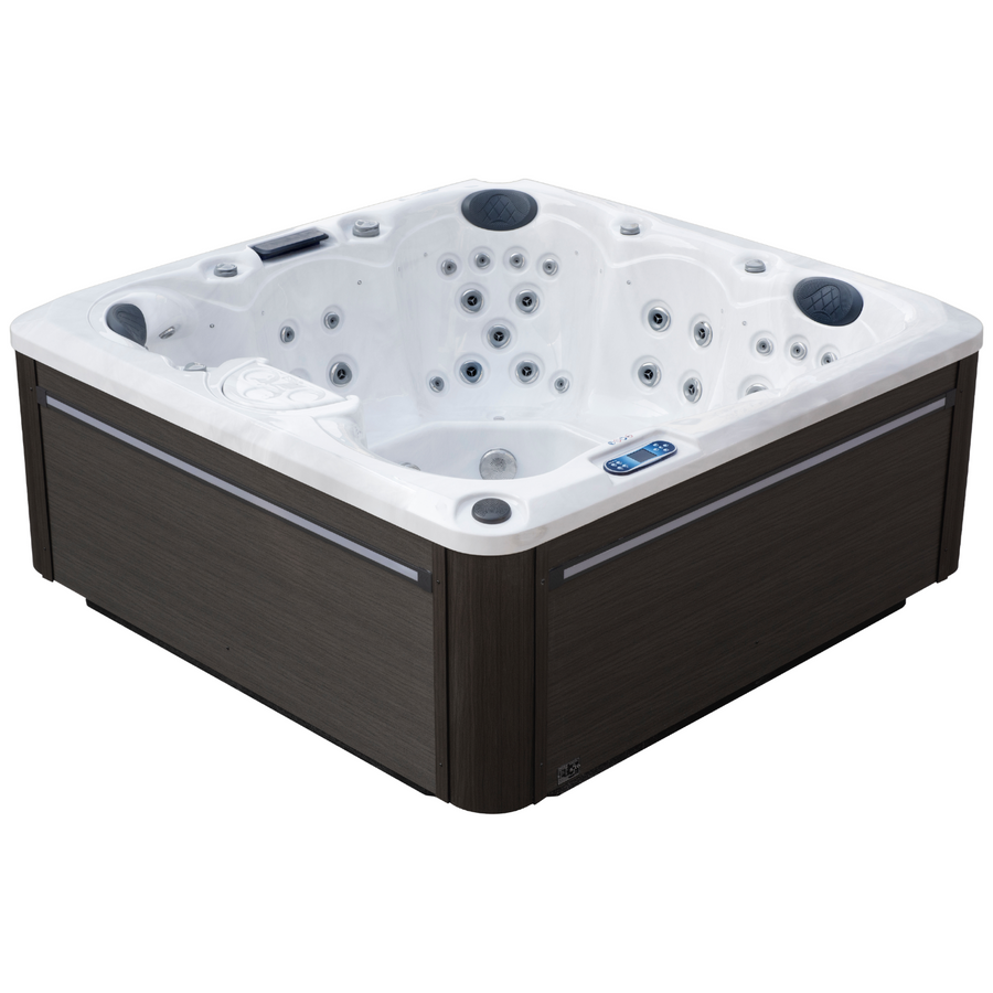 Outdoor Living Haven - 5 Person Hot Tub with Lounger