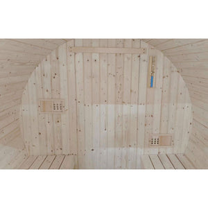 4-Person Outdoor Barrel Sauna - Outdoor Living