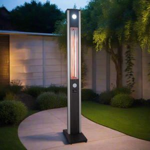 Outdoor Freestanding Electric Patio Heater with 5 Heat Settings