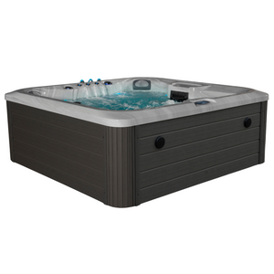 Outdoor Lagoon - 6 Person Hot Tub with Lounger